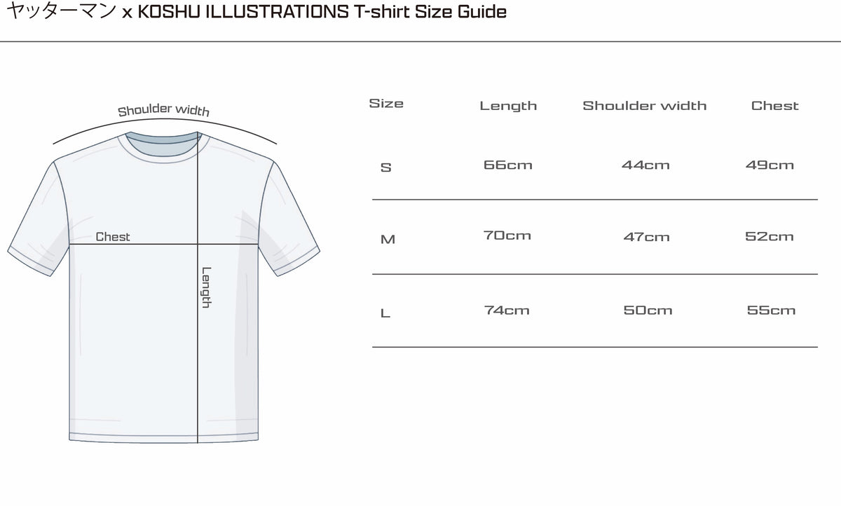 SKA SKY BASE ヤッターマン x KOSHU ILLUSTRATIONS T-shirt (Unisex)
